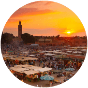 Exploring vibrant souks and historic sites, highlighting the Best time to visit Marrakech
