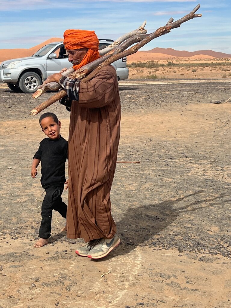 Merzouga in Autumn